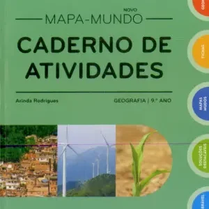 Caderno de Exercícios Geografia 9º ano Mapa mundo