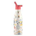 Garrafa térmica Cool Bottles Messy Robots 350ml
