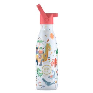 Garrafa térmica Cool Bottles Brave Vikings 350ml