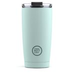Copo Tumbler térmico azul pastel 550ml