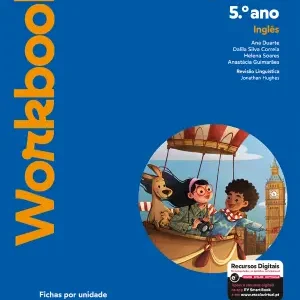 Caderno Atividades Workbook Inglês 5º Ano Hop on!